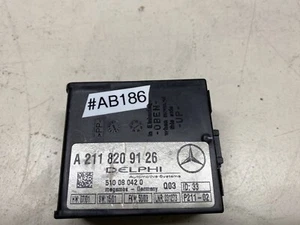 Mercedes Benz ALARM ANTI THEFT LOCKING CONTROL MODULE OEM A2118209626 AB186 - Picture 1 of 7