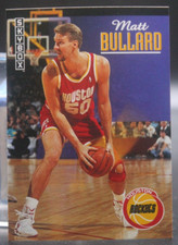 Matt Bullard (Rockets/Iowa Hawkeyes) 1992-1993 Skybox #85
