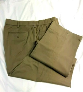Sportif olivgrüne Herren Freizeithose 38x32 Polyestermischung bequeme Passform - Bild 1 von 3