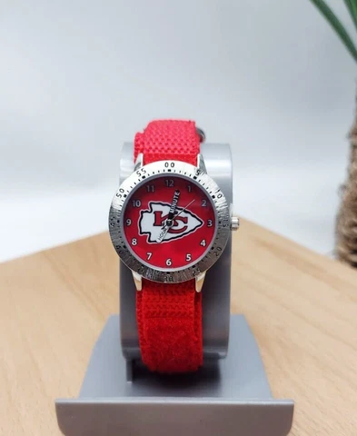 Kansas City Chiefs NFL Youth Watch - Kid's Watch - Boy's Watch -Tailgater Cover