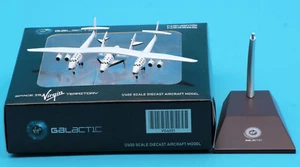 "Nave espacial JC Wings 1:400 compuestos a escala en muy buen estado 348 caballero blanco ""Librea antigua" - Imagen 1 de 12