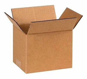25 Pack 7x5x5 Corrugated Carton Cardboard Packaging Shipping Mailing Box Boxes - Picture 1 of 1
