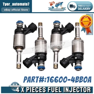 4PCS 0261500208 Fuel Injector Nozzle 16600-4BB0A 166004BB0A For NISSAN - Imagen 1 de 8