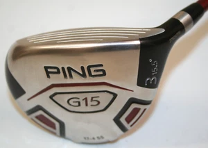 PING G15 3 wood with Ping TFC 149 regular flex graphite shaft with Ping grip - Picture 1 of 7