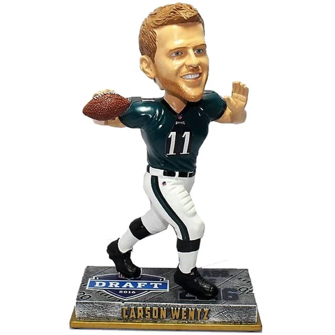 Carson Wentz Philadelphia Eagles 2016 Rookie Edition Bobblehead NFL Cover