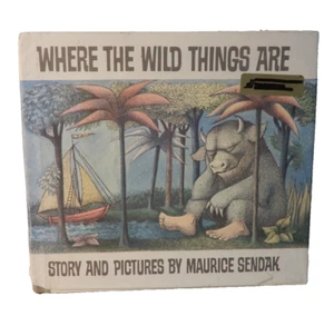 Where the Wild Things Are by Maurice Sendak 1963 25th Anniversary Edition HB DJ - Picture 1 of 14
