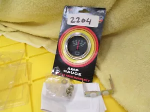 Automotive Ampere Gauge #2204 (2 1/16" Diameter) Ammeter, Make Waves Amp Gauge - Picture 1 of 4