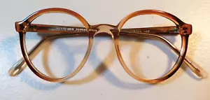 Vintage ELITE OPTICAL New Yorker Brownfade 52/19 Eyeglass Frame New Old Stock - Picture 1 of 5