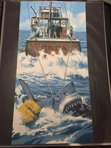 Paul Mann, JAWS, The Orca, Alternative Movie Poster - Picture 1 of 11