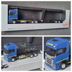 Scania CR20 Dachser Intelligent Logistics 7,82m Tandem ohne Brücken aus 958134 - Bild 1 von 6