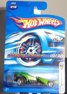 Hot Wheels 2006 First Editions #018 Green Preying Menace - Image 1 of 2