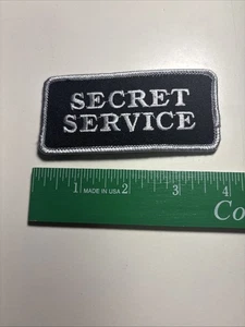 Secret Service Embroidered Patch Velcro - Picture 1 of 1