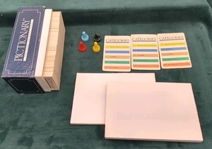 Pictionary prima edizione 1985 pezzi di ricambio, pezzi e carte - Foto 1 di 1