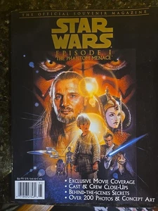 Star Wars Episode I the Phantom Menace official souvenir magazine complete - Picture 1 of 2