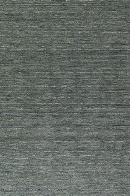 2x3 Dalyn Blue Flat Gradient Lines Monochrome Solid Door Mat RY7 - Aprx 2' x 3' - Image 1 of 2