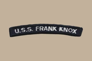 US Navy DD-742 USS Frank Knox Destroyer UIM Shoulder Rocker Tab (01) - Bild 1 von 1