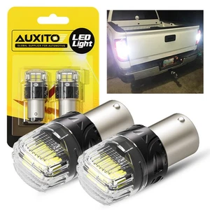 2x 1157 16SMD LED Parada de freno trasero Respaldo Señal de giro inverso Bombillas Blanco - Imagen 1 de 14