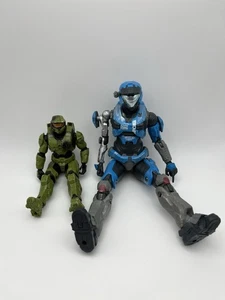 Lote de 2 figuras Halo Spartan Jazwares Microsoft sueltas se venden como están - Imagen 1 de 10