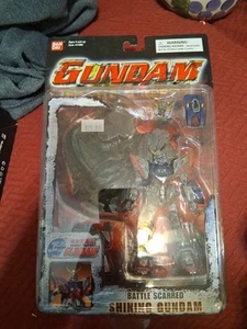 Bandai Gundam Battle Scarred Shining Gundam #11961 2003 de colección en muy buen estado - Imagen 1 de 4