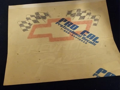 Calcomanía para ventana Chevrolet Racing Foto 1 de 4