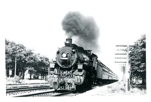 25D078 RP 1959/70s CHICAGO & NORTH WESTERN RAILROAD 462 LOCO #643 EDISON PARK IL - Picture 1 of 1