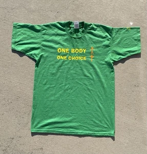 Vintage 2000s Jesus One Body One God T Shirt  Size L - Picture 1 of 7
