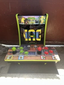 Arcade1UP Teenage Mutant Ninja Turtles Countercade 2 Games in 1 Cabinet VIDEO - Picture 1 of 10