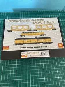 New! N-Scale MT 983-02-277 PA. MOW 4-Pack $129.95 Make offer - Picture 1 of 14