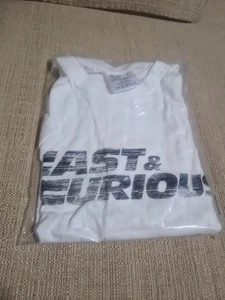 Fanhome Fast And Furious T-Shirt White Brand new and sealed  - Picture 1 of 1