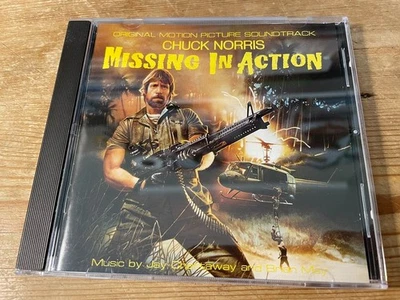 MISSING IN ACTION (Jay Chattaway) OOP 1990 Silva Screen Soundtrack Score CD EX - Image 1 of 2