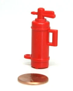 Playmobil Miniature Dollhouse Hospital Fire Extinguisher - Picture 1 of 1