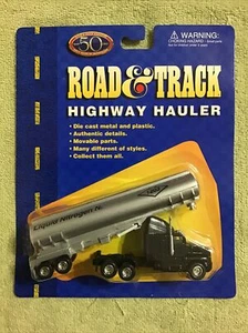 1997 Maisto Road & Track LIQUID NITROGEN TANKER Tractor Trailer HO Scale 1/87 - Picture 1 of 9