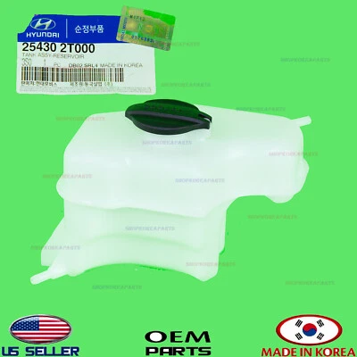 Tanque reservatório de líquido de arrefecimento do motor genuíno ⭐OEM⭐ Kia Optima Hyundai Sonata 2011-2014 - Imagem 1 de 4