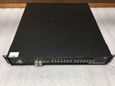 Foundry FastIron Edge X424 Gigabit 24 Port Managed  Switch, Tested and Working  - Image 1 of 4