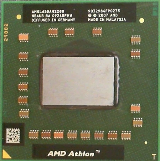 Toshiba L505D-S5965 CPU Processor AMD Turion 64x2  2.1GHz QL-65 AMQL65DAM22GG - Image 1 of 1