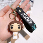 Leia Chewie Stormtrooper 3D Pvc Key Chain Resin Key Ring Figures Pendant Cosplay