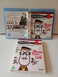 THE WRONG ARM OF THE LAW Blu-ray REG B PETER SELLERS BERNARD CRIBBINS DAVY KAYE - Picture 1 of 1