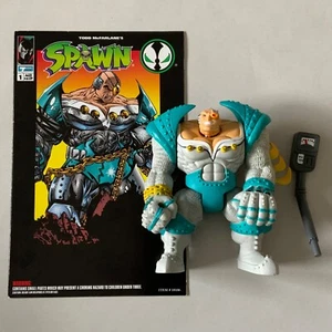 Figura de acción de colección Spawn Overtkill + cómic McFarlane Toys 1994 - Imagen 1 de 8