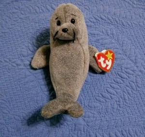 TY Beanie Baby Slippery Seal Beanie Baby 1999 Tush Tag ¡Excelente Estado! - Imagen 1 de 10