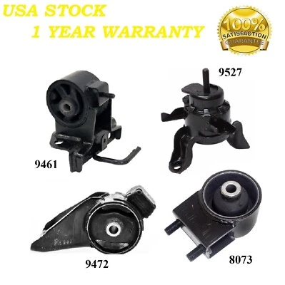 Крепление двигателя и трансмиссии 4 шт подходит для Mazda MPV 2,5 л 2000–2001 гг.; 3,0 л 2002–2006 гг. - Изображение 1 из 4