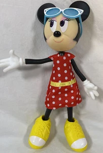 Rara bambola Jakks Pacific Disney Minnie Mouse Poseable Darling Dots 9". - Foto 1 di 4