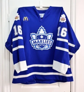 TORONTO MARLIES AHL Game Worn MINOR HOCKEY Jersey #16 - Picture 1 of 12