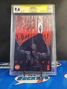 CGC Graded 9.6 Wythces #4 Image 2015 Signed by Scott Snyder Recalled Variant - Picture 1 of 3