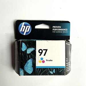 New In Box Sealed HP 97 C9363WN#140 Ink Cartridge - Tri-Color  EXP March 2015