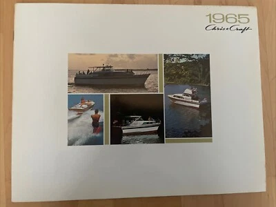 Chris Craft 1965 Constellation & Super Sport Vintage Boat Brochure / Catalog - Image 1 of 4