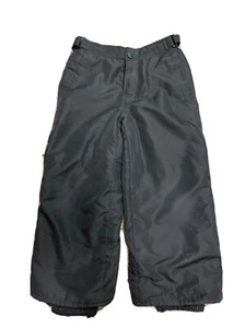The Childrens Place Unisex Snow Pants Size 5 Black EUC!!! - Picture 1 of 5
