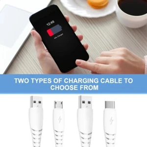 100/200cm USB to Type C/USB 5pin Data Cable, 5A Quick Charging Power Cable Wire - Zdjęcie 1 z 12