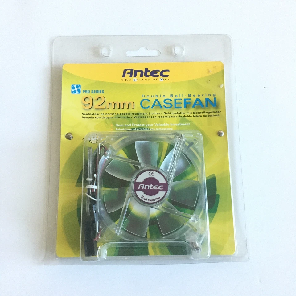 Antec Pro Series Double Ball Bearing 92mm Case Fan PC - Image 1 of 2