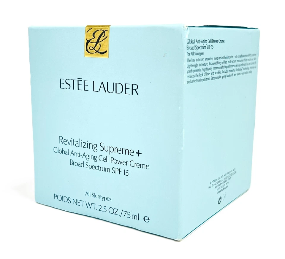 Estee Lauder Revitalizing Supreme Global SPF 15 75ml Antiaging Cell Power Creme