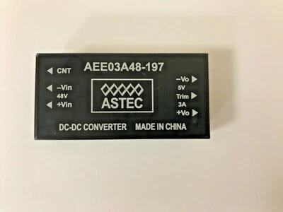 ASTEC MPN: AEE03A48-197 CSN CONVERTER, DC-DC NEW - Image 1 of 4